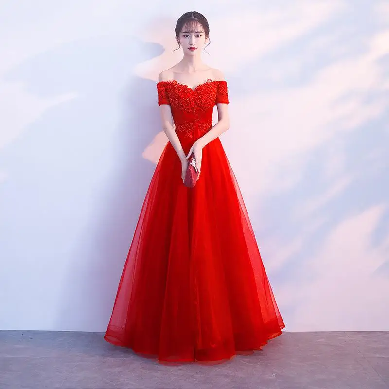 Изысканное женское платье Cheongsam с цветочным узором, элегантное вечернее платье полной длины, новинка, без рукавов, с круглым вырезом, свадебное платье для невесты - Цвет: Style E