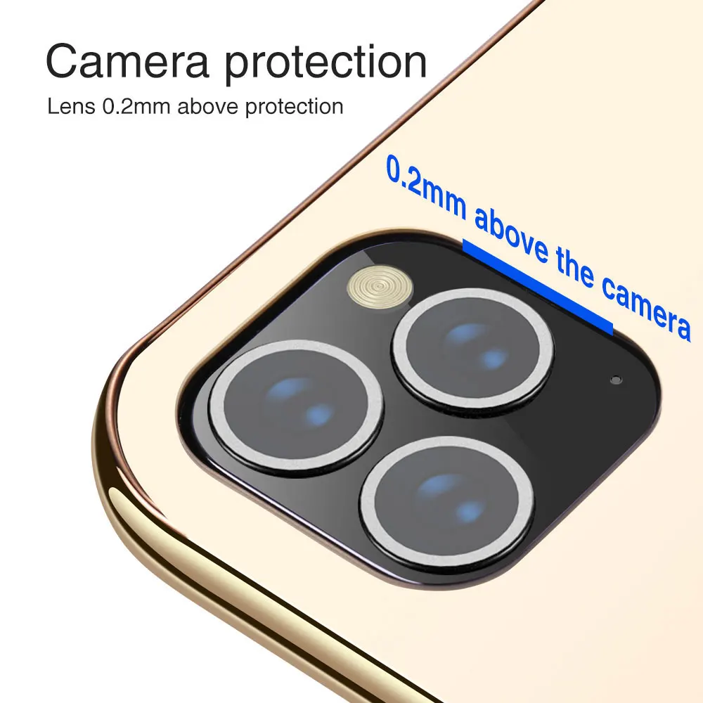 Стеклянный зеркальный чехол KISSCASE для iPhone 11Pro MAX чехлы 11 7 8 X XS XR Funda 7Plus 8Plus |