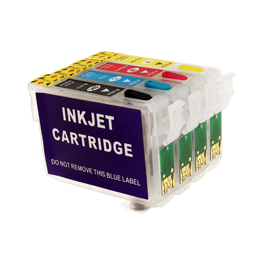 Картридж T0711 T0714 для принтеров Epson многоразовый DX7400 DX7450 DX8400 DX8450 DX9400F S20 S21 SX100 SX110 SX105