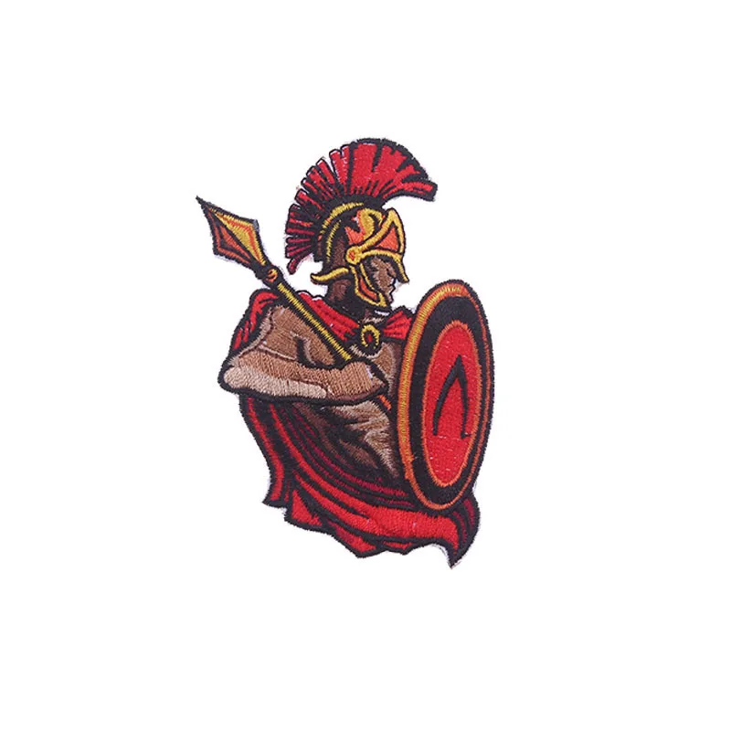 Нашивка воина на одежду Детские нашивки с вышивкой аксессуары|Заплатки| |