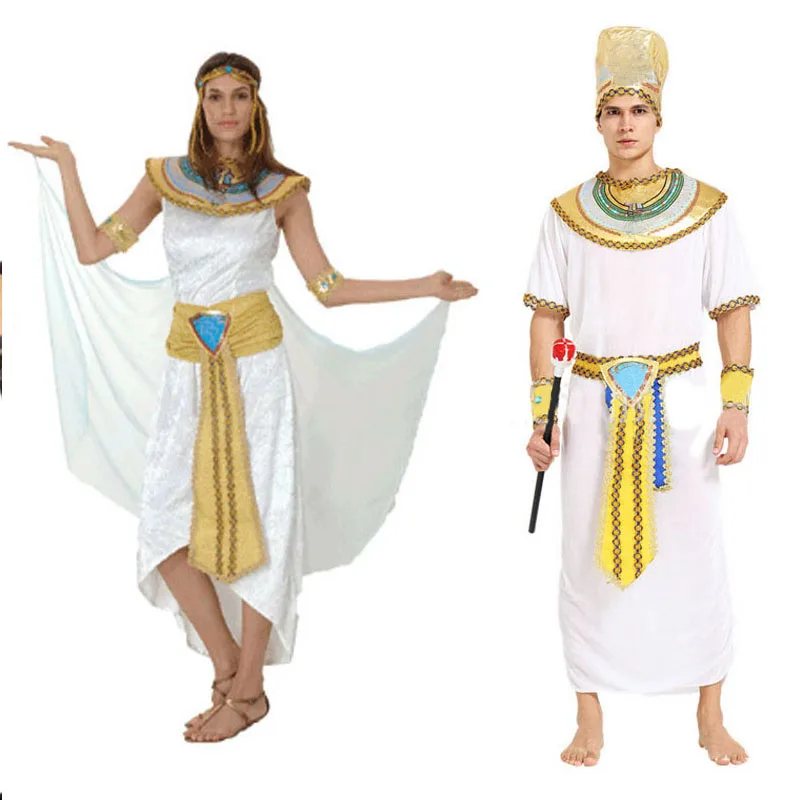 Женский и мужской костюм для косплея по мотивам греческого нильского принца |