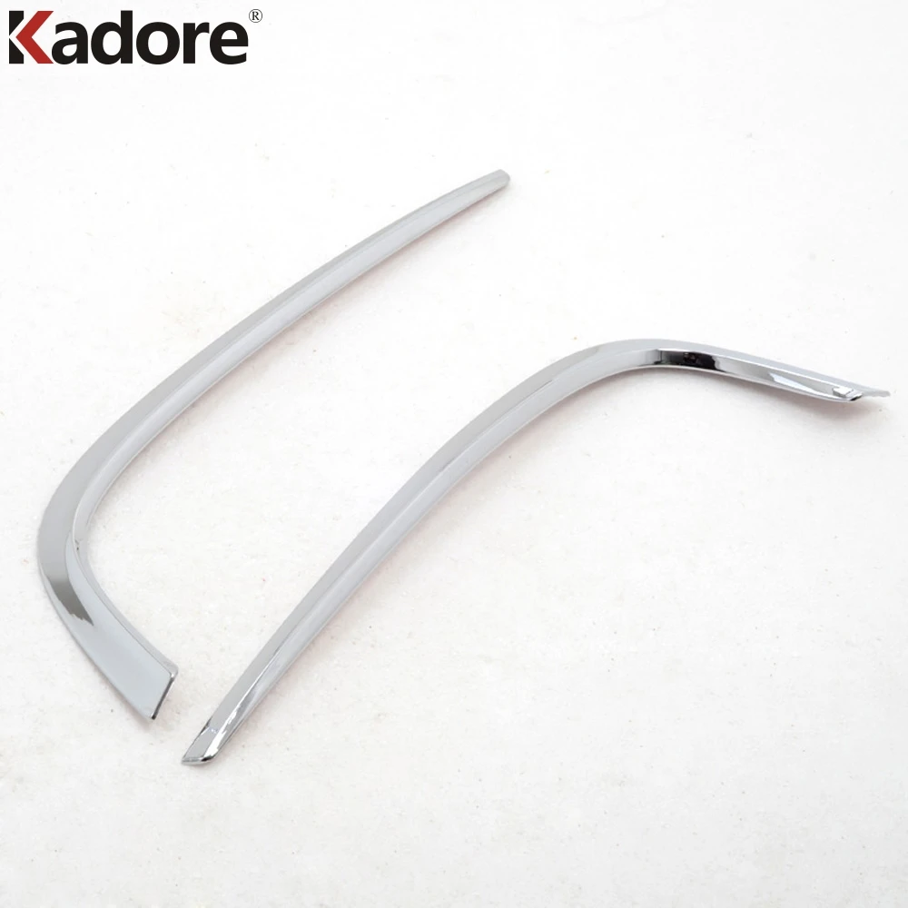 Абс хромированная Защитная панель для переднего отделка противотуманная крышка