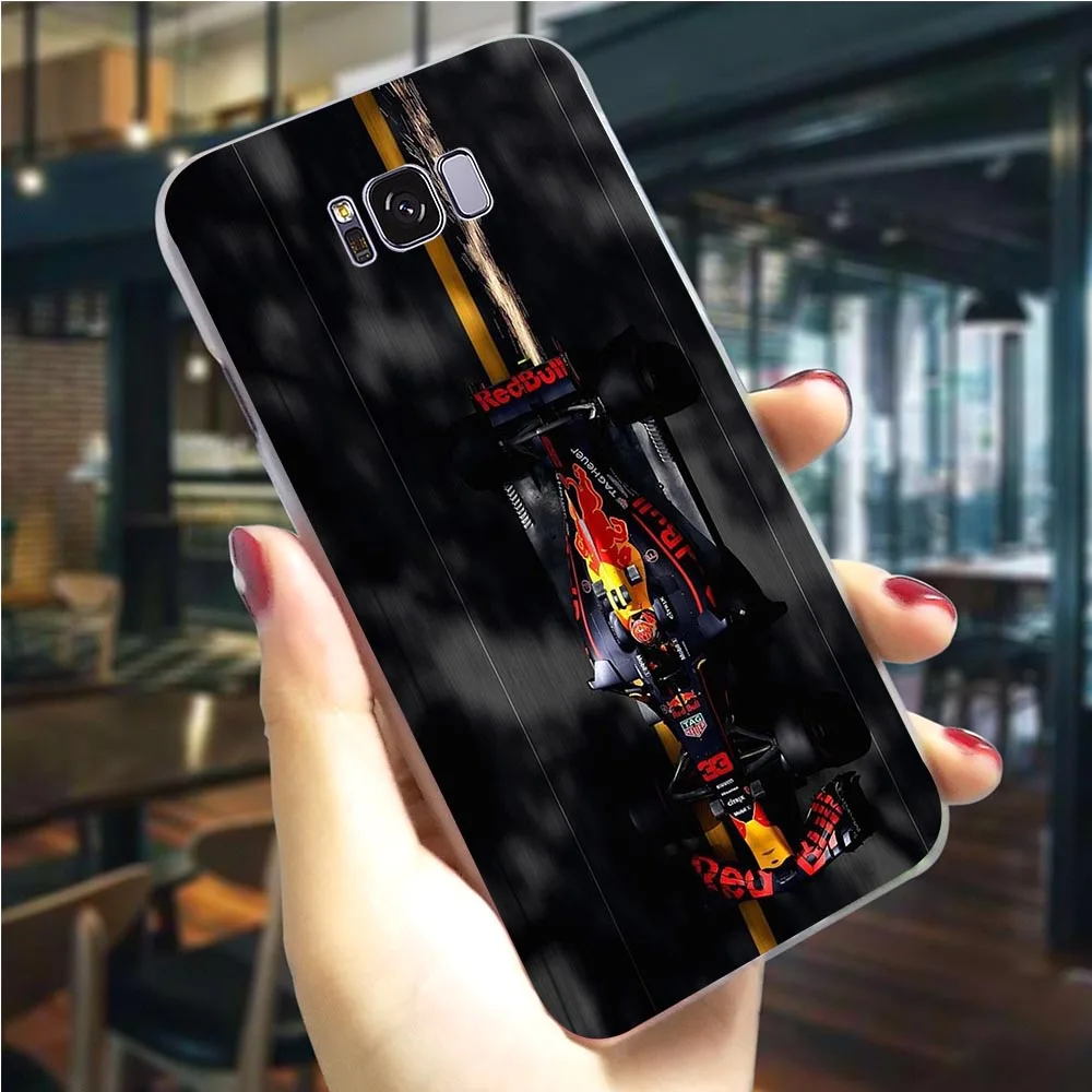 K2505705 Чехол для телефона samsung Note 9 F1 Racing Car Cover Note 8 M10/M20/M30 Galaxy S6/S7 Edge S8/S9/S10 Plus S10e жесткий чехол - Цвет: K2505705