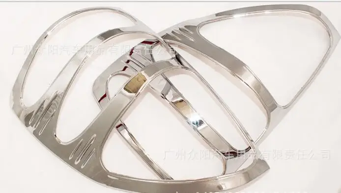 ABS Chrome accessories Rear Light Lamp Cover Trim For Toyota Land Cruiser Prado FJ120 2002-2008 Tail | Автомобили и мотоциклы