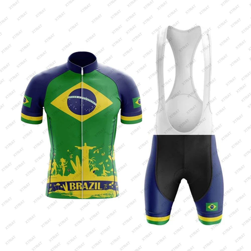 

Brazil /Japan/Holland Cycling Jersey Maillot Mens Summer Ciclismo Bicycle Clothing Uniforme Bicicleta Culotte Bib Shorts Jersey