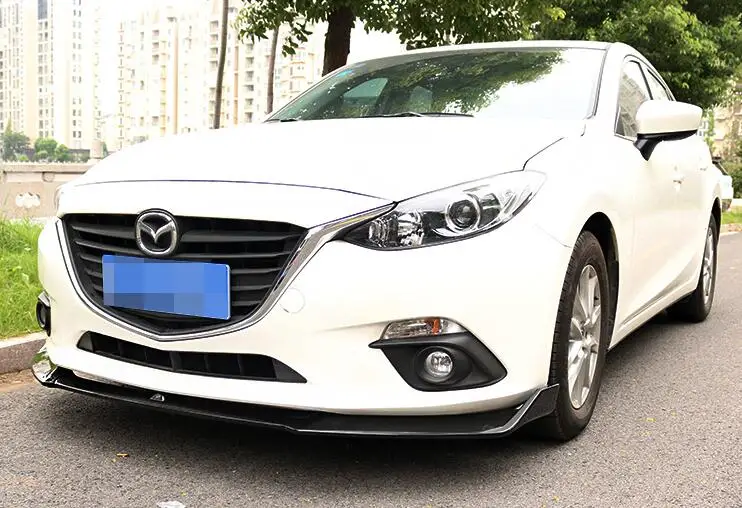 Для Mazda3 Axela Body kit спойлер 2014-2017 для ABS задний передний бампер диффузор защитные