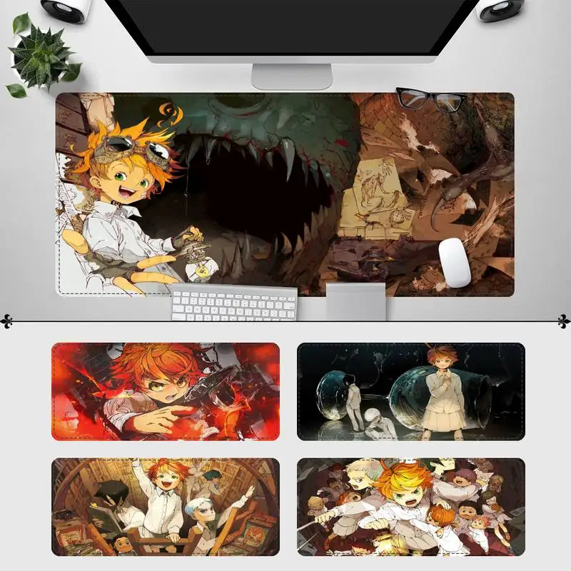

30x80cm The Promised Neverland Gaming Mouse Pad Gaming MousePad Large Mouse Mat Desktop Mat Computer Mouse pad For Overwatch