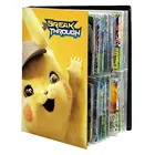 Альбом для карт Pokemon, коллекционная книга, держатель мультяшных персонажей, игровые карты, папка для карт, 240 шт. загруженных списков, крутые детские игрушки