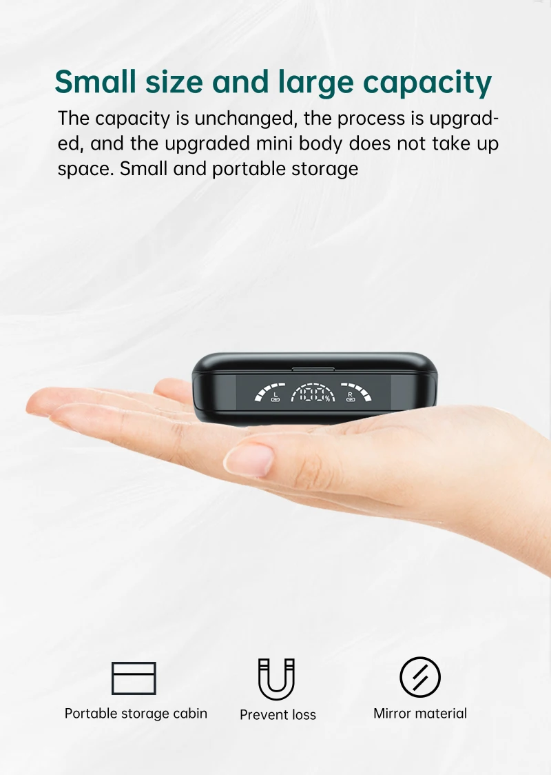 

C10 TWS Touch Bluetooth Earphone 9D Surround Stereo Wireless Headset Lossless Noise reduction Gaming Headphones