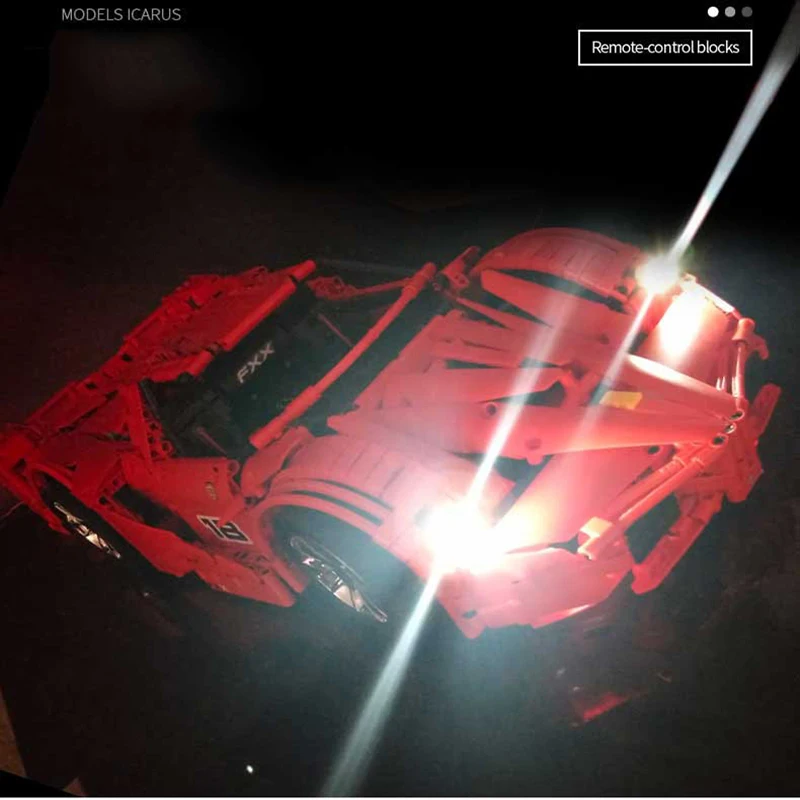 Legoing Technic автомобильный мотор электрический спортивный автомобиль Creator пульт