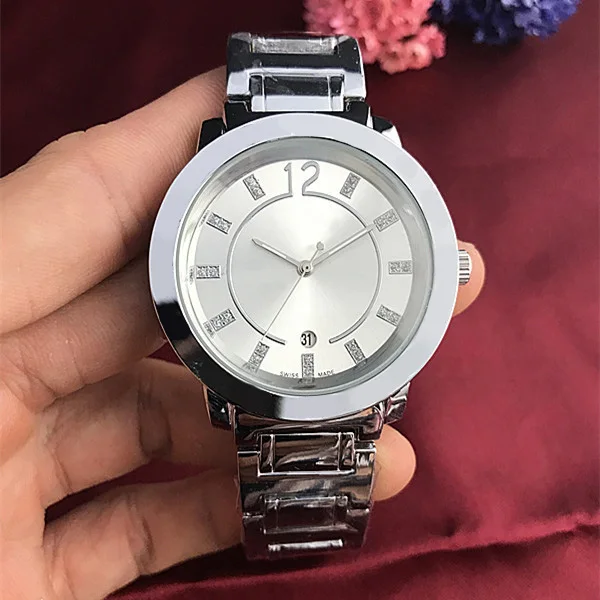 

RLLEN Stainless Steel Men Women Couples Quartz Watches Fashion Luxury Jewelry Gift Precision Temperament Original Copy Jewelry