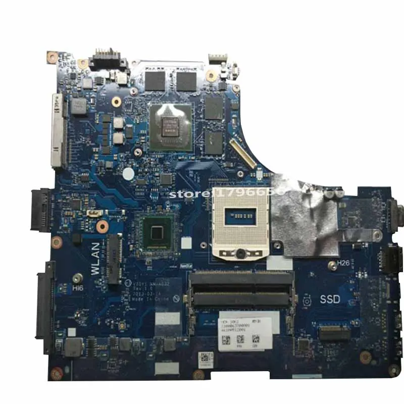 Y510P VIQY1 NM-A032 REV: 1,0 Y510P материнская плата для ноутбука lenovo Y510P NM-A032 GT750 Тесты материнская плата