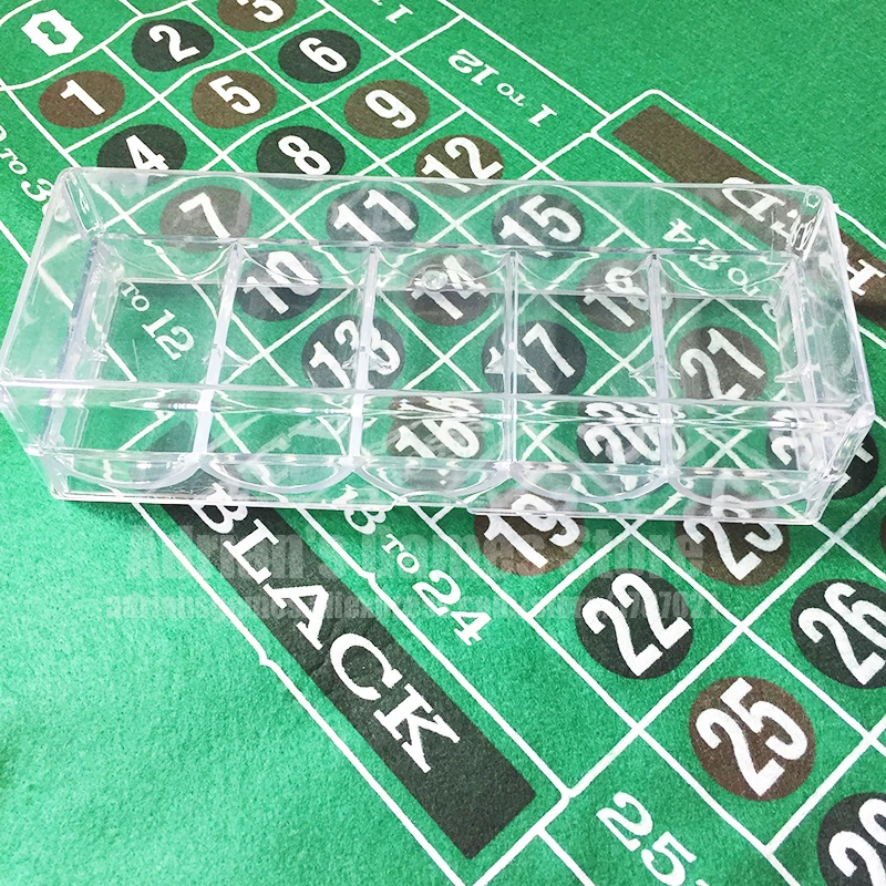 100шт емкость фишки для покера ящик набор акрил чемодан Poker Chips Case/Box|poker maleta|poker chip