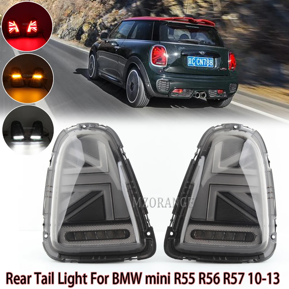 

1Pair LED Tail Lights Lamp Brake+Reverse+Turn Signal Rear Taillights For BMW mini R55 R56 R57 10-13 year