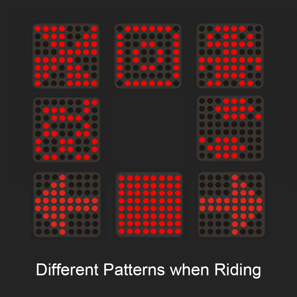 64 светодиосветодиодный автоматический индикатор направления для велосипеда