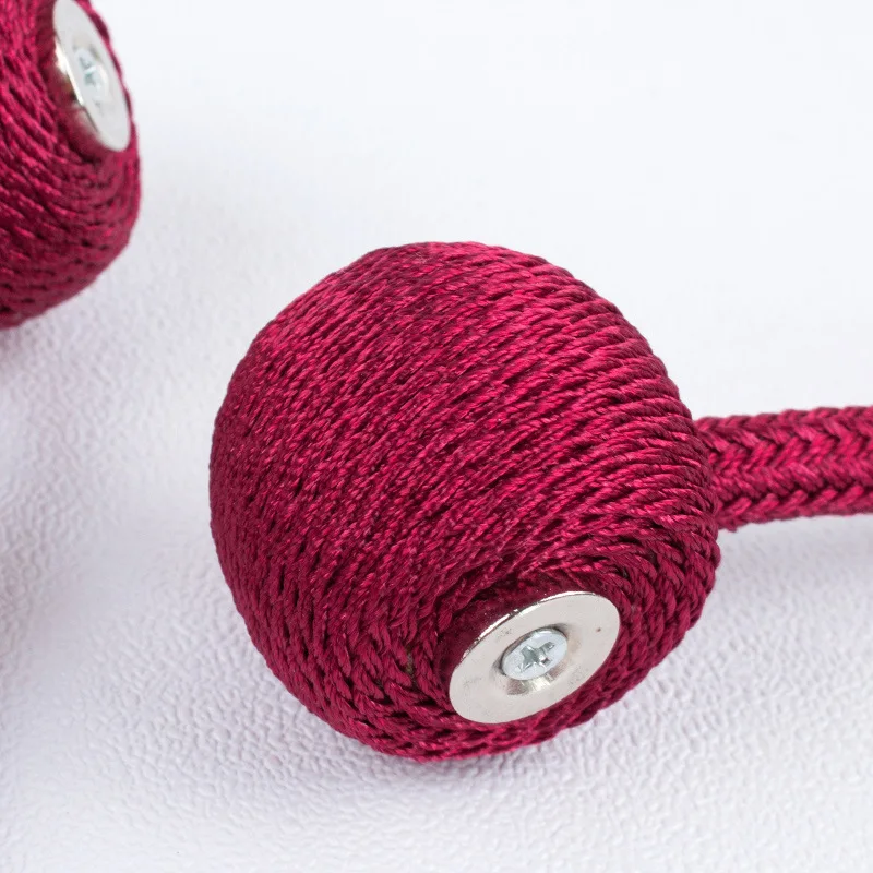 

Magnetic Ball New Pearl Curtain Simple Tie Rope Accessory backs Buckle Clips Hook Holder Home Decor Rods Accessories Backs Hold