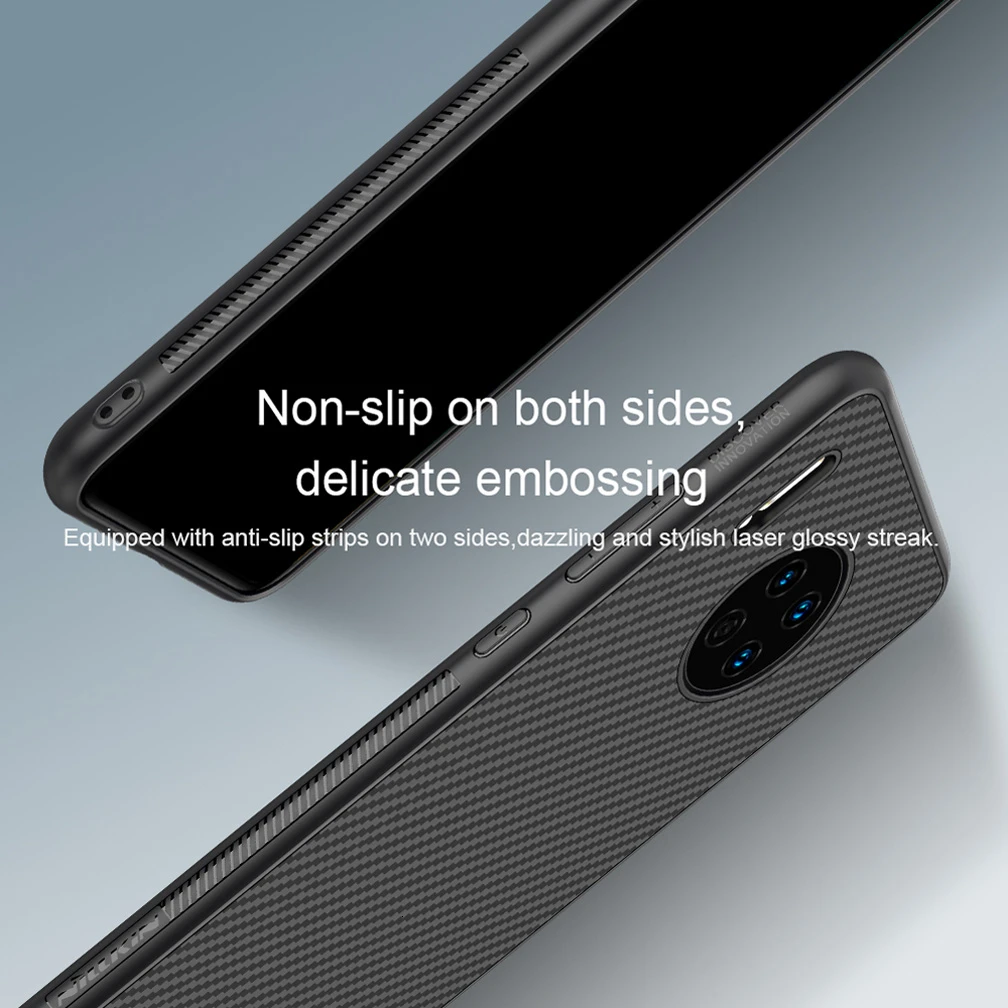 For Huawei Mate 30 5G Case Nillkin Synthetic Fiber Hard Back Cover Ultra-thin Phone | Мобильные телефоны и аксессуары