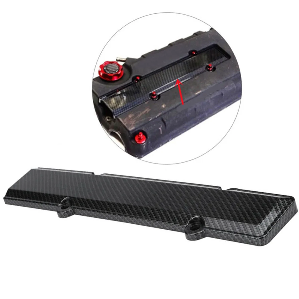 Крышка клапана двигателя из углеродного волокна вставка свечи зажигания для Honda