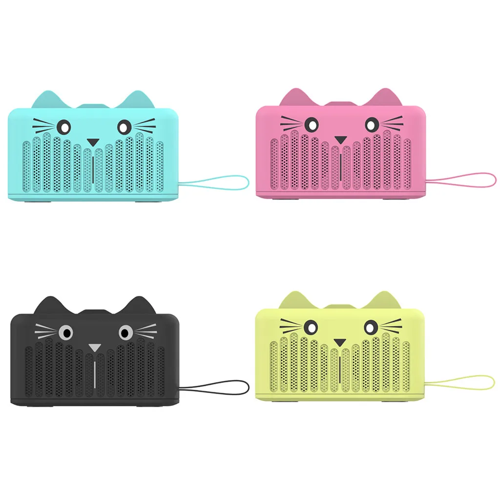 Новинка Bluetooth-динамик FM-радио TF-карта и U-диск милый мультяшный с подставкой