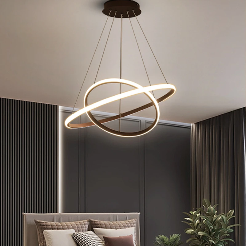 Светодиодный светильник для гостиной современный с дистанционным управлением |