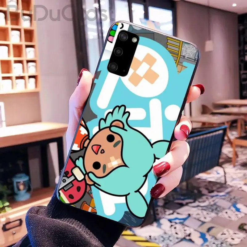 

Toca Boca Toca Life World game Phone Case for Samsung Galaxy S10 Plus S10E S6 S7 edge S8 S9 Plus S10lite S20 Plus S20 Ultra