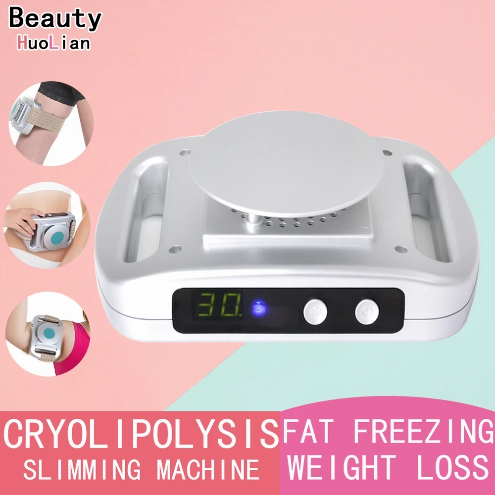 Fat Freezing Machine Belly Slimming Belt Fat Burner Cellulite Dissolve Fat Cold Therapy Massager Beauty Machine