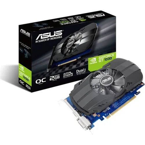 Asus GT1030 PH O2G 2 Гб 64Bit GDDR5 Дисплей карты (VGA16XNVDASU1332)|Видеокарты| |