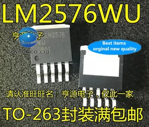 5PCS LM2576-5.0WU LM2576WU DC switch pressure regulator chip TO363-5 in stock 100% new and original