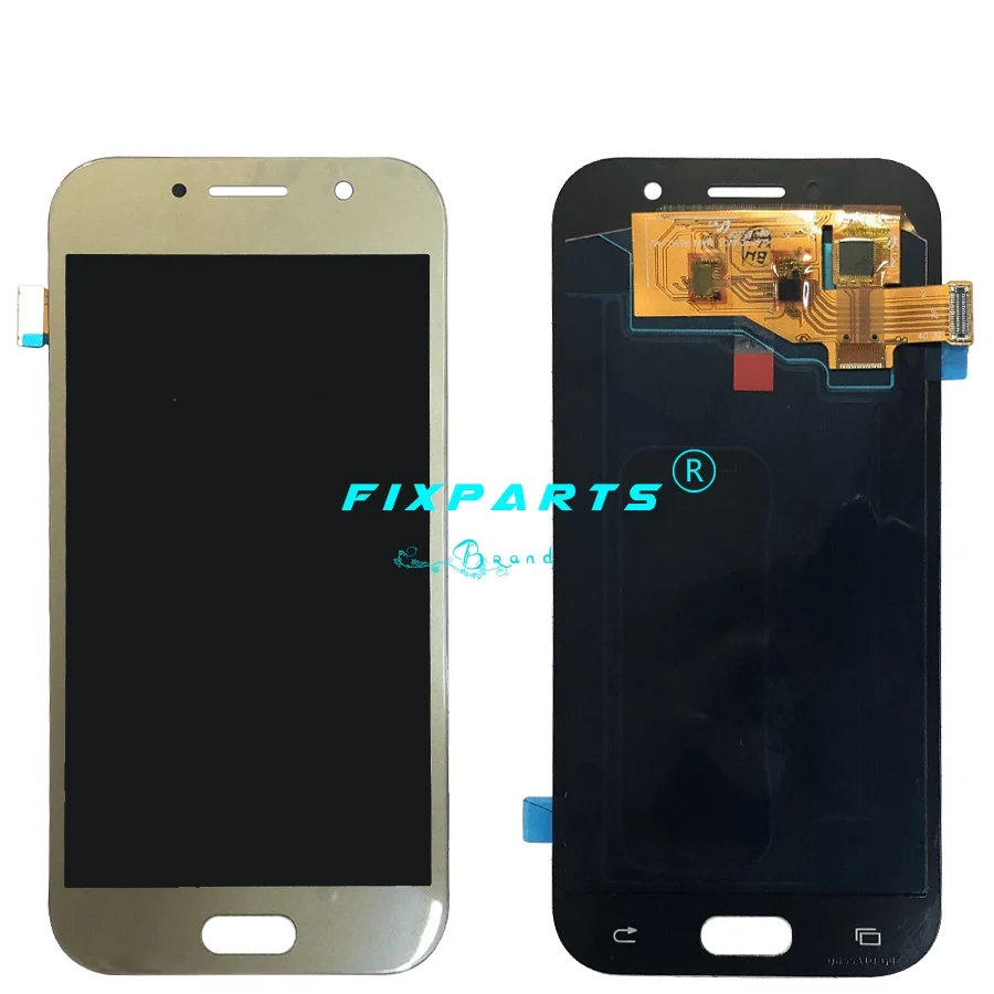 Для SAMSUNG GALAXY A5 lcd A520 A520F SM-A520F дисплей кодирующий преобразователь сенсорного экрана в сборе Замена для SAMSUNG A520 lcd