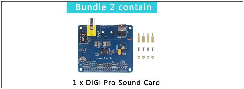 Raspberry Pi 4 AOIDE DIGI PRO цифровая звуковая карта | чехол из алюминиевого сплава металлический корпус для Raspberry Pi 4 Модель B/3B+/3B