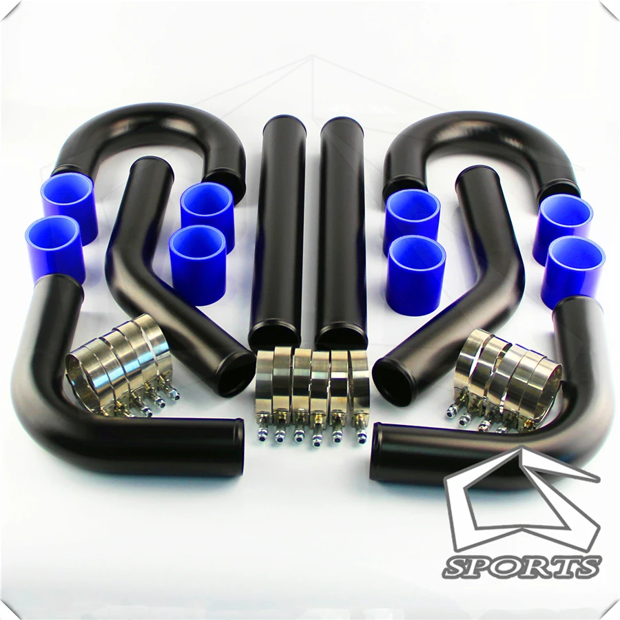 Универсальный комплект труб для интеркулера 2 дюйма 51 мм с турбонаддувом 8