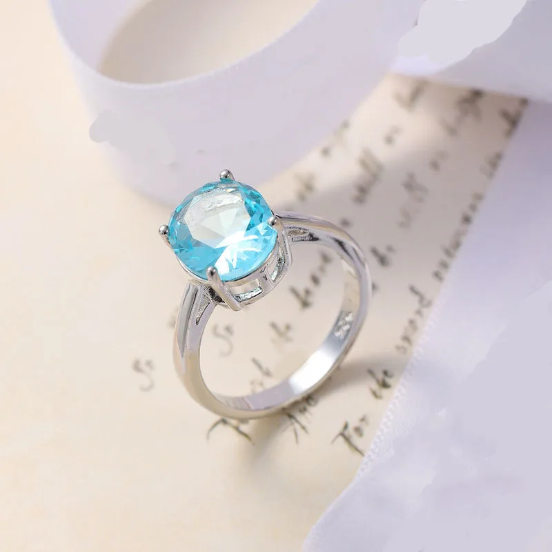 Женское модное обручальное кольцо для невесты серебристого цвета женская