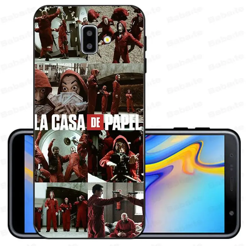 ТВ серии деньги Heist дом бумаги новинка чехол для телефона Fundas Обложка для samsung Galaxy j6 plus A6 A8 A9 A10 A30 A50 крышка - Цвет: A11