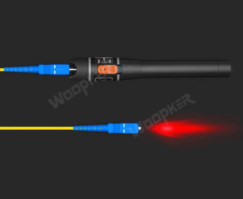 

10mW Visual Fault Locator Fiber Optic Cable Tester Red Laser Light Pen 10km Range