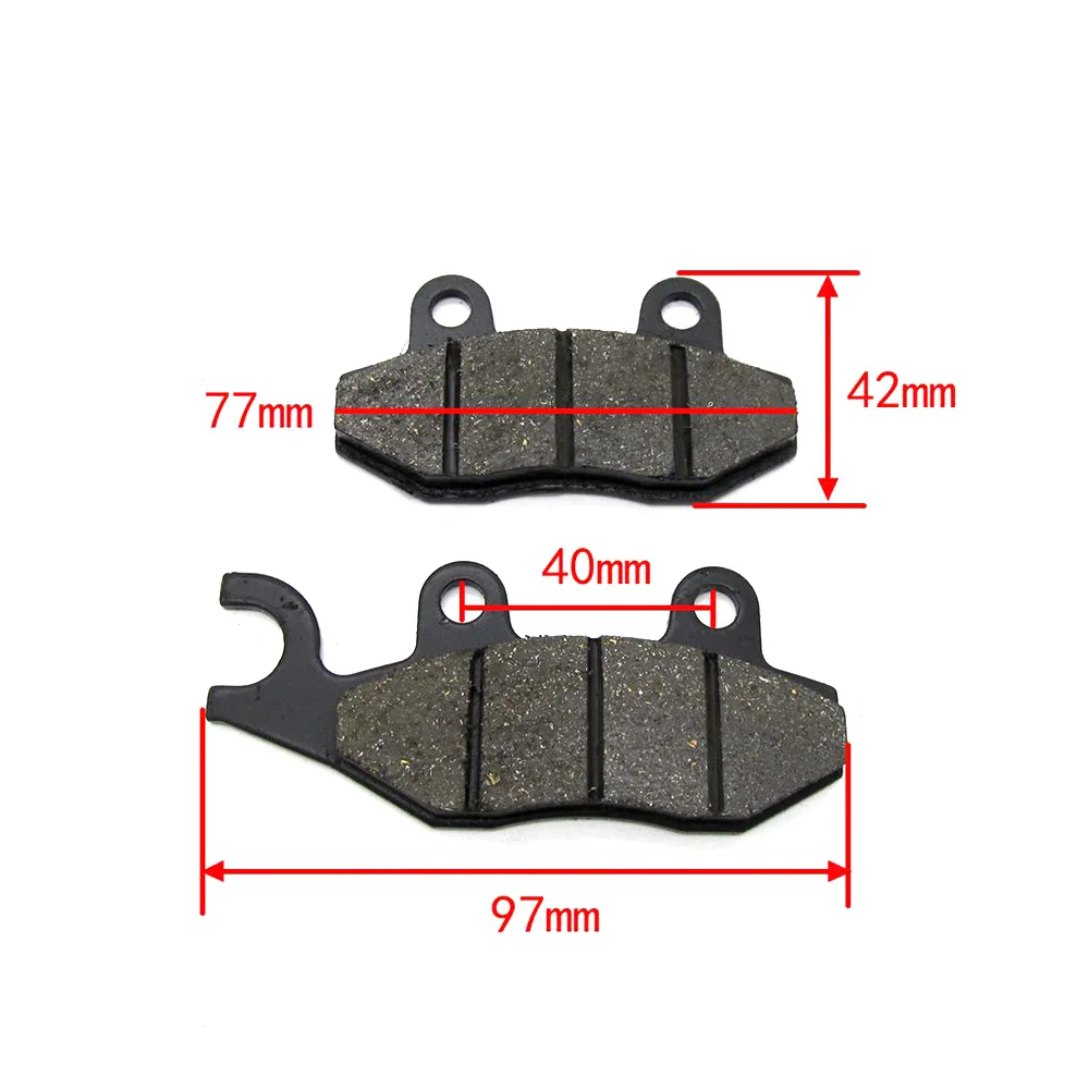 1 комплект мотоциклетные прочные тормозные колодки для тормозных колодок Ca250