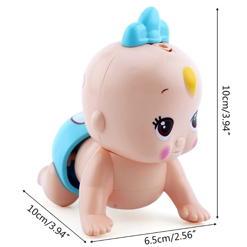 

1Set Brain Developmental Baby Toy Soundable Baby Musical Toys Smart Simulated Doll with Music and Flashing Light