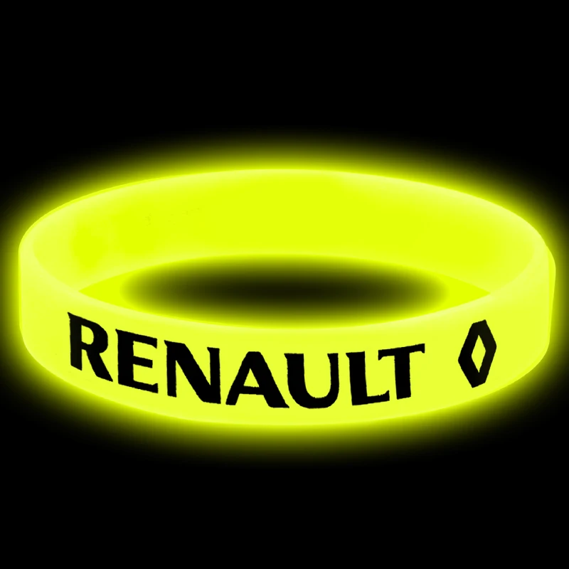 1 шт. светящийся автомобильный значок силиконовый голографический браслет