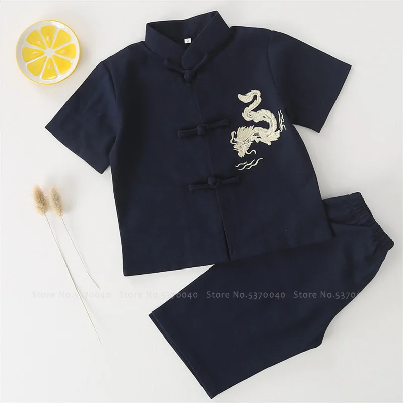 Дети Китайский традиционный ханьфу костюм в китайском стиле для маленьких