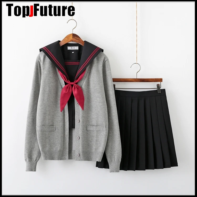 Черная православная школьная униформа в стиле колледжа японская Униформа JK