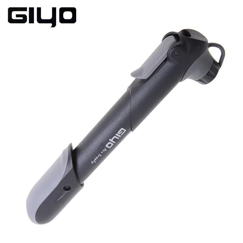 

Giyo Bike Pump Portable Mini MTB Mountain Bike Bicycle Pumps 100 psi High Pressure Cycling Hand Air Pump Ball Tire Inflator