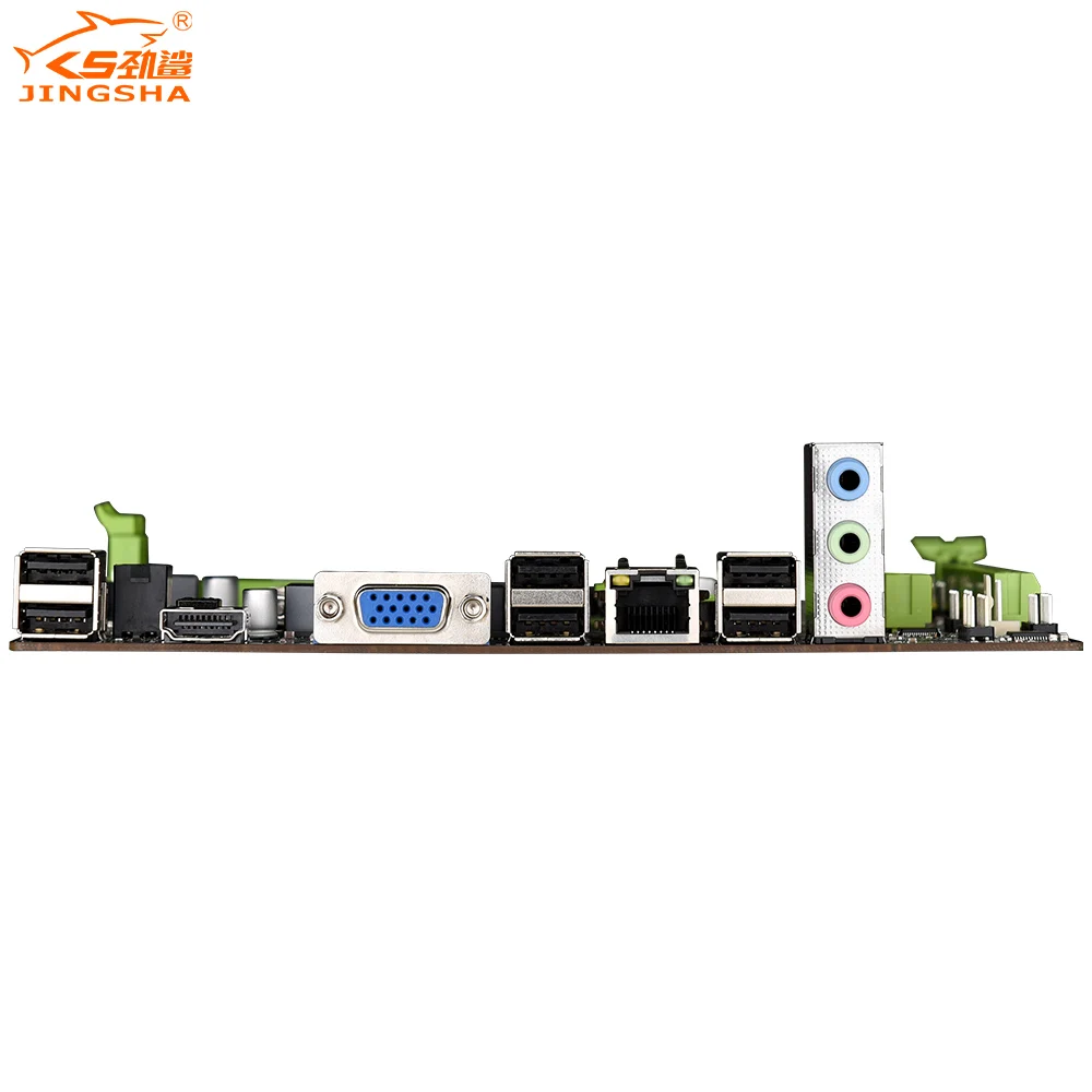 Материнская плата JINGSHA H61B LGA1155 для i3 i5 i7 DDR3 * 2 SATA 4 чипсет Intel H61 поддержка процессора