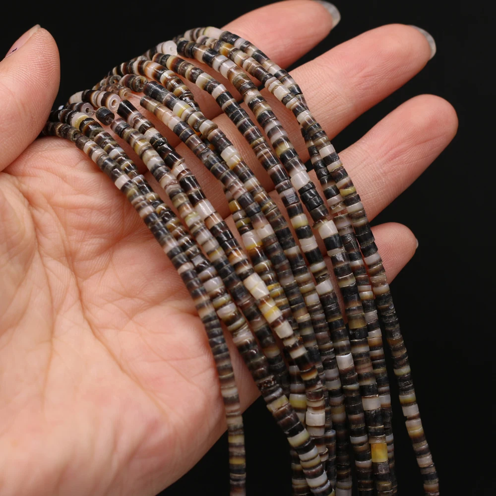 

2021 Best-selling Natural Shell Black Irregular Septum Beaded Handicrafts DIY Necklace Bracelet Gift Making Wholesale 2-8mm