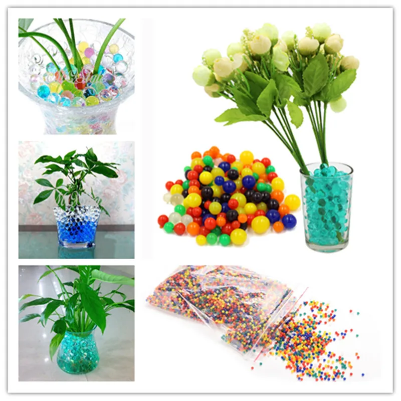 Новое поступление 500/1000 шт гидрогелевые шарики в форме жемчуга волшебные