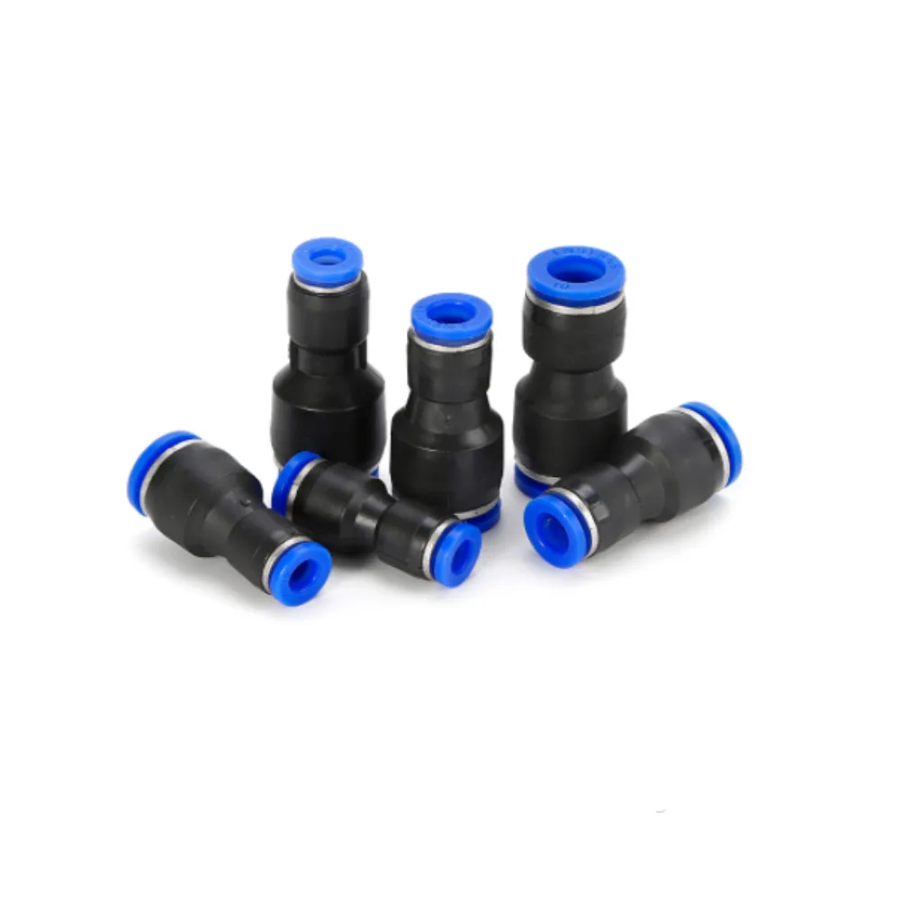 5 шт. PG4-6 4-8 6-8 6-10 8-10 8-12 10-12 мм воздушный шланг трубка прямой соединительный редуктор фитинг пневматический нажимной для подключения