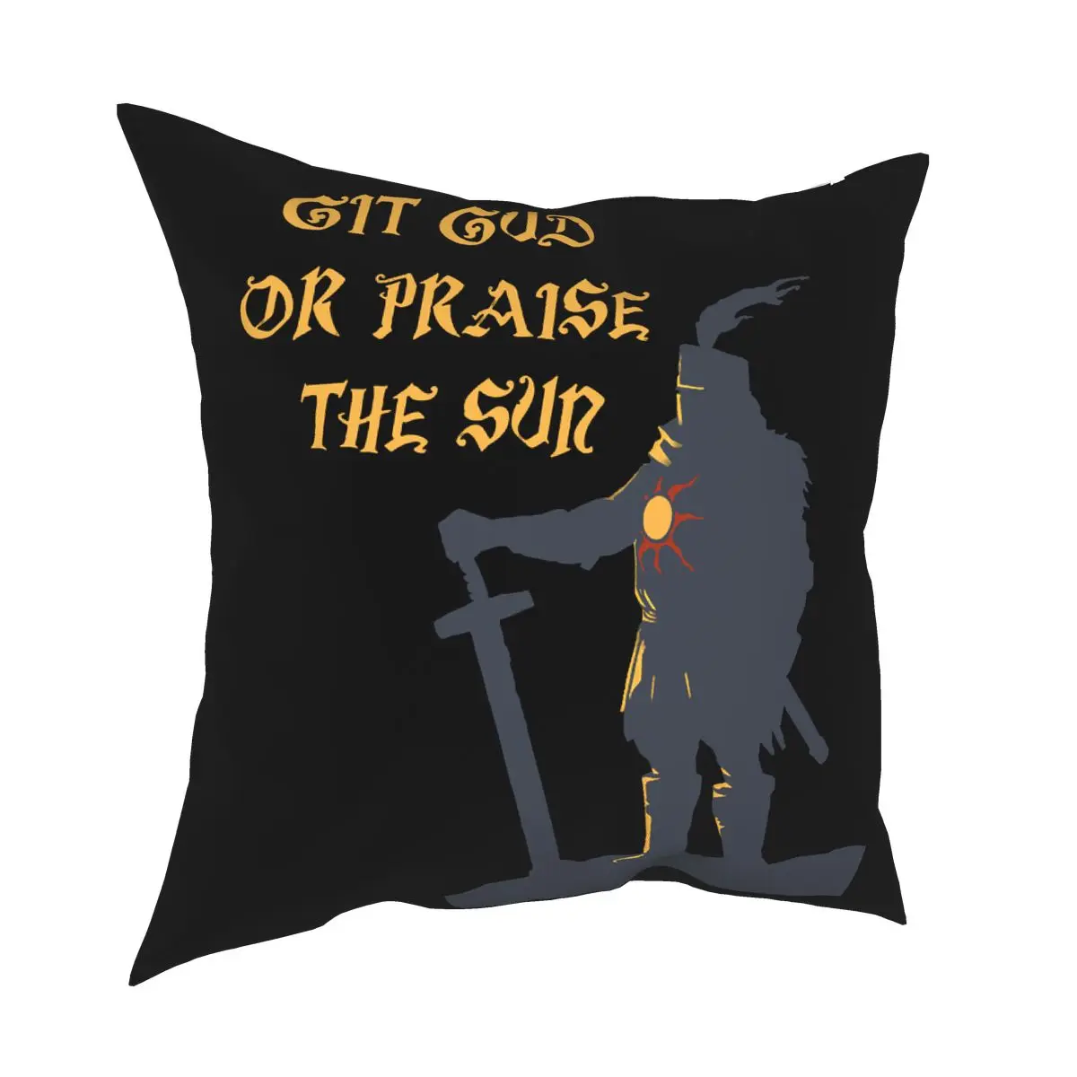 Git Гуд Ora Praise The Sun Dark Souls наволочка декоративные подушечки для дома подушка