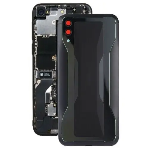 

Задняя крышка батарейного отсека, задняя крышка корпуса с боковыми кнопками питания и кнопками громкости, замена для Xiaomi Mi Black Shark 2
