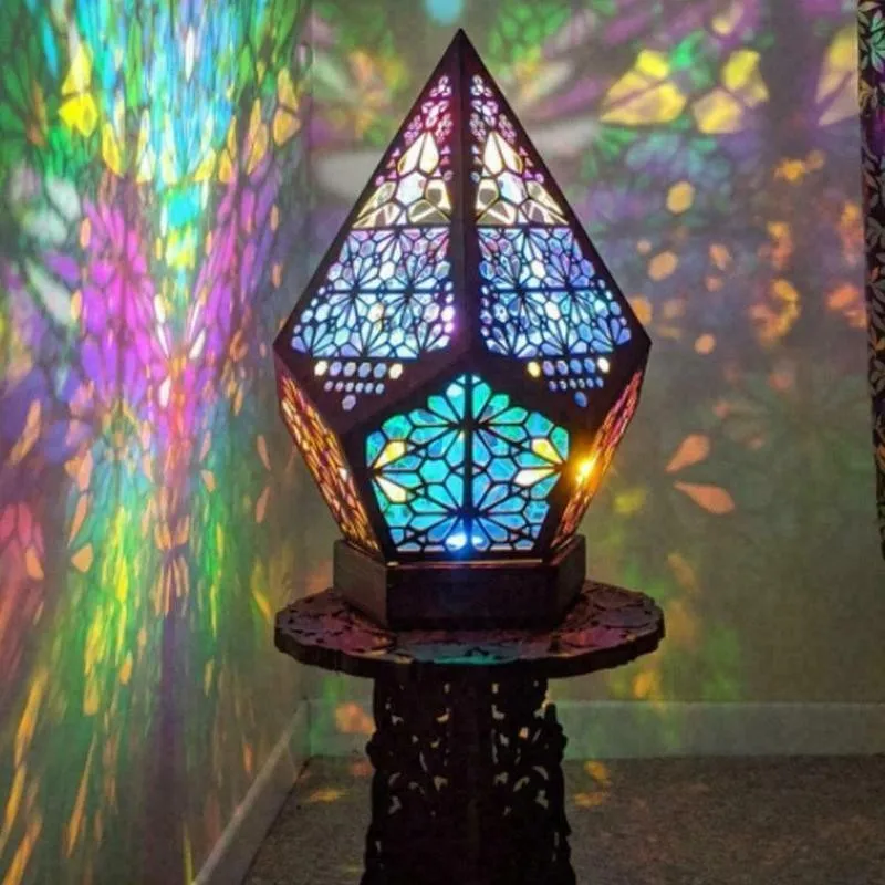 Напольная Лампа с проекцией звездного неба светодиодный ночник питанием от USB