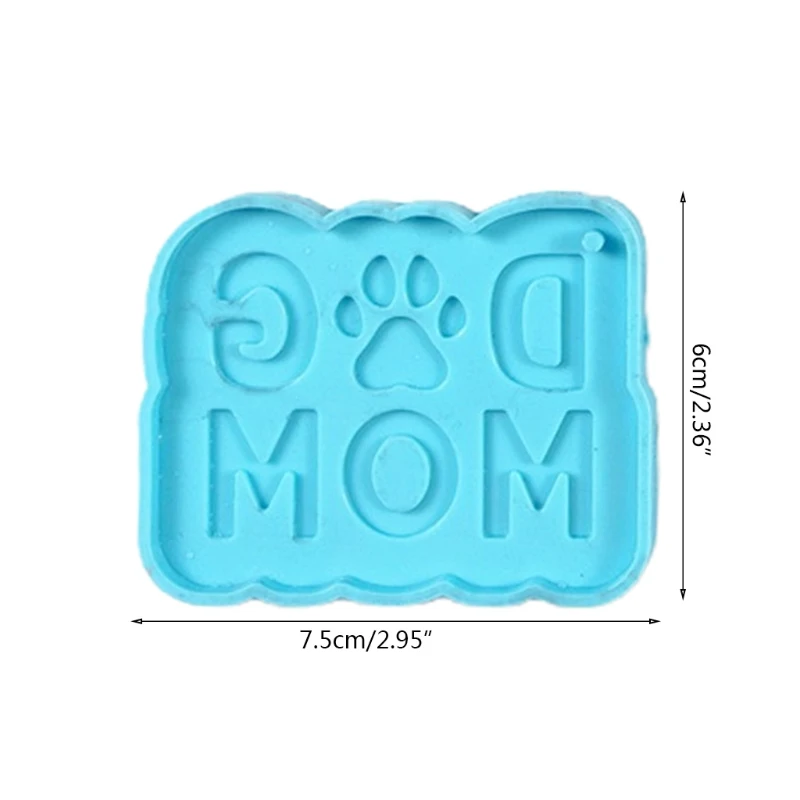 

Cats Claw Keychain Epoxy Resin Mold Pendant Casting Silicone Mould DIY Crafts Polymer Clay Jewelry Making Tool E56F