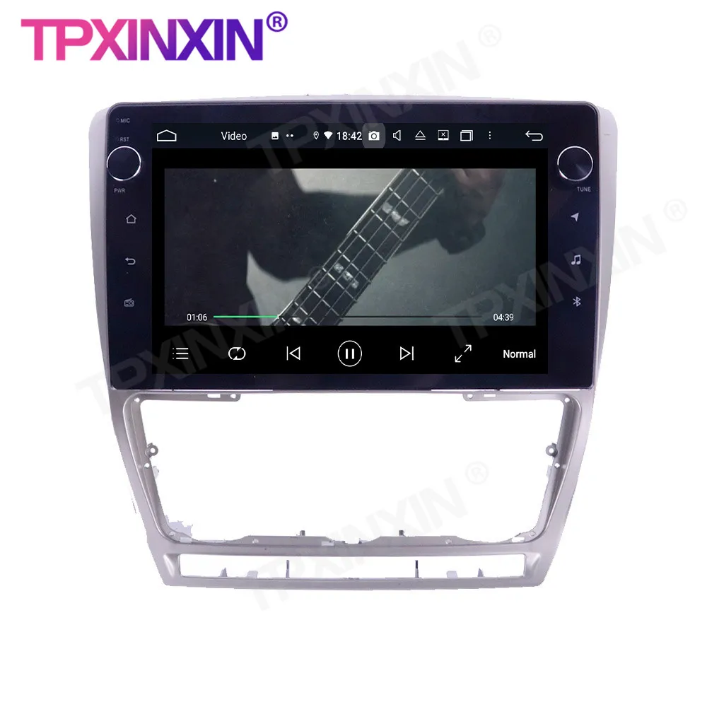 

For Skoda Octavia 2008-2013 Touch Screen 4+128G Android 10.0 GPS IPS Car Multimedia Tesla Player Head Unit Audio Radio Navigtion