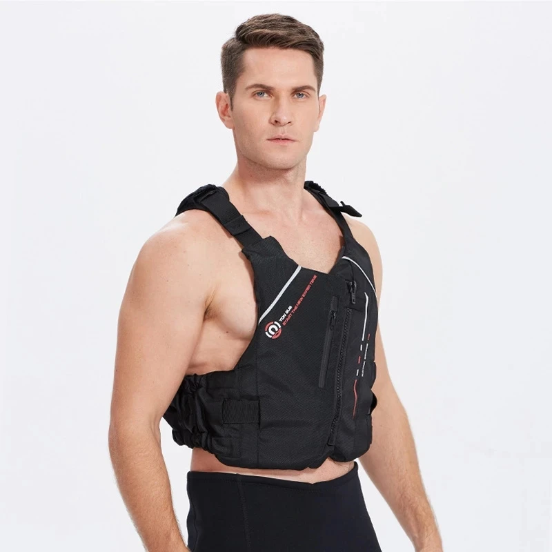 

New Surfing Outdoor Sports Safety Life Jacket Professional PVC Sailing Water Skiing Kayak Life Jacket Vest Swimming Boating
